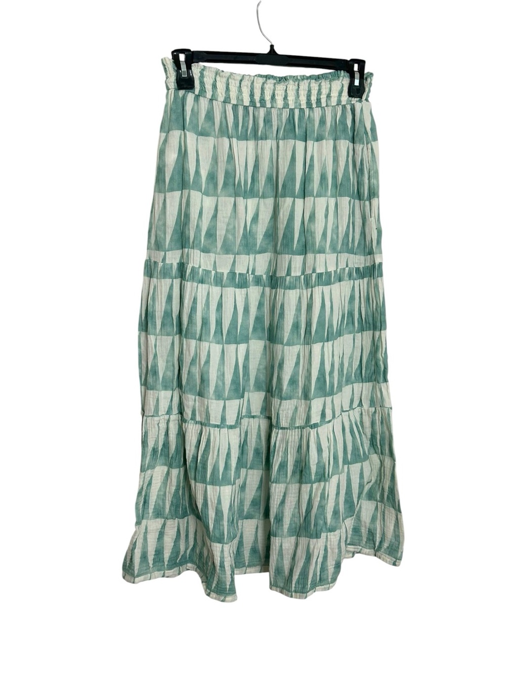 Marine Layer Corinne Geo Triangle Maxi Skirt Size L - Picture 3 of 10